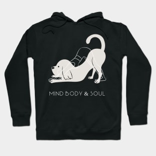 Funny and Cute Mind body and soul Design Hoodie